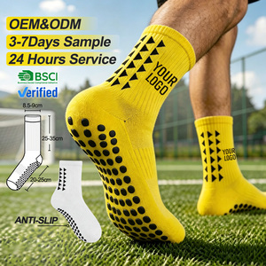 <span class=keywords><strong>Chaussettes</strong></span> de sport <span class=keywords><strong>antidérapantes</strong></span> professionnelles personnalisées avec logo, pour l'entraînement de football, basketball et soccer, absorbant l'humidité, pour athlètes - Product Image 1