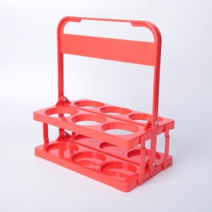 Panier <span class=keywords><strong>de</strong></span> présentation pliable pour bar - Présentoir à <span class=keywords><strong>vin</strong></span> et champagne repliable pour la promotion des boissons, chariot <span class=keywords><strong>de</strong></span> rangement en plastique pour bouteilles <span class=keywords><strong>de</strong></span> bière - Product Image 3
