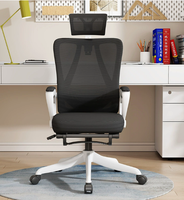 Chaise de bureau ergonomique inclinable en maille de haute qualité, mobilier commercial moderne pour salle de repos