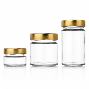 Frascos de Vidrio Sellados en Stock, 100ml, 150ml, 180ml, Botella Redonda de Vidrio para Almacenamiento con Tapa de Rosca - Product Image 4