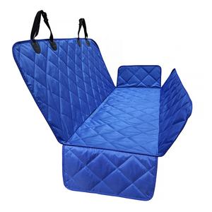 غطاء لمقعد الحيوانات الأليفة الخلفي في السيارة المقاوم للماء ومزود بطباعة مخصصة من مصنع المعدات الأصلي أثناء السفر للحيوانات الأليفة - Product Image 5