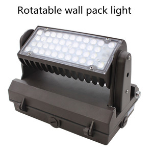 Lámpara de Pared LED de Alta Calidad, Impermeable IP65, Giratoria, Ángulo de Haz de 60 Grados, para Exteriores, 60w - Product Image 5