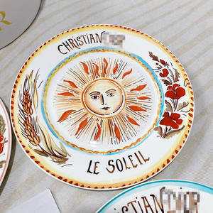 Nuevos Diseños de Platos de Cerámica con Motivo de Luna y Tarot, Juego de 4 Platos con Caja de Regalo - Product Image 5