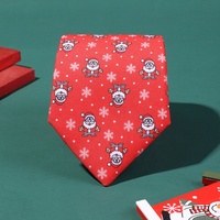 Großhandel Bestseller Lot Stock Weihnachten Hals Krawatten Weihnachts fest Weihnachts mann Rote Krawatten Weihnachts baum Corbata De Navidad