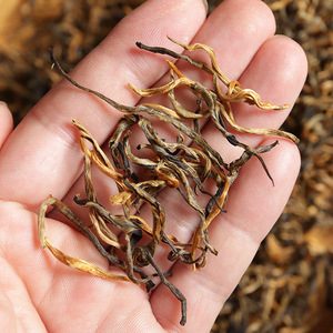 Thé noir Yunnan Dian Hong séché au soleil sauvage, feuilles en vrac d'arbre ancien, arôme intense, chinois, 500g, durée de conservation de 36 mois - Product Image 2
