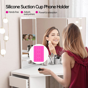 Productos de tendencia 2024, recién llegados, ventosa, soporte de pared, almohadilla de succión de silicona de doble cara para accesorio de teléfono móvil - Product Image 4