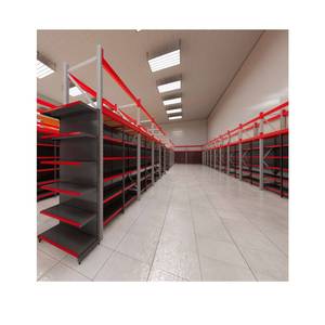 Présentoir et matériel de stockage supermarché magasin présentoir avec serrure - Product Image 2