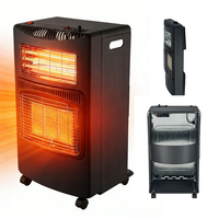 Chauffage au gaz portable 2-en-1 LUOQI industriel, pliable, au gaz naturel, au propane, au GPL, au butane, électrique, pour la maison et le garage