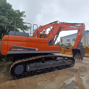 Excavadoras usadas de alta calidad Doosan DX260 Excavadoras coreanas 26 toneladas Doosan DX 260 Maquinaria de construcción pesada Envío rápido - Product Image 1