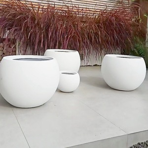 Macetas de Plástico para Exteriores, Duraderas, de Resina, Ligeras, para Decoración de Jardín y Balcón, de Gran Capacidad - Product Image 6