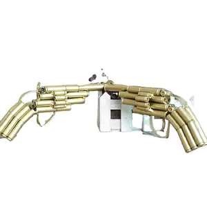 Suvenir Fan tentara militer model pistol artefak eksplosif