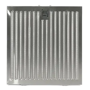 Cozinha Hood Aço Inoxidável Baffle Mesh Gama Hood Filter