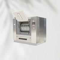 Laveuse-essoreuse à barrière pour usage hospitalier industriel, 30 kg, 50 kg, 120 kg, pour draps de lit d'hôpital