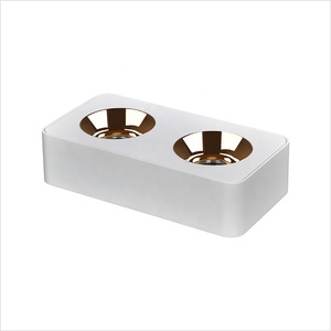 Großhandel Doppel quadrat LED-Scheinwerfer 12W 24W 36W 48W ultra dünne Decken leuchte für Wohnzimmer - Product Image 5