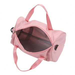 Sac de sport pliable à fermeture éclair en nylon de haute qualité avec logo personnalisé imprimé, grande capacité pour le yoga et la remise en forme - Product Image 3
