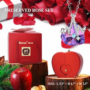 Le nuove idee di prodotto 2024 al meglio la collana di memoria placcata in oro rosa con I <span class=keywords><strong>prodotti</strong></span> di tendenza 2024 rosa personalizzano le idee regalo - Product Image 4