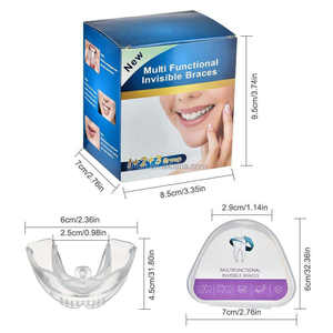 2025 nuevo alisador de dientes alineación transparente alineador de dientes enderezar juego de soportes de ortodoncia - Product Image 1