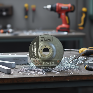Disque abrasif à centre déprimé Ttake 115x3.2 pour la découpe de l'aluminium - Product Image 3
