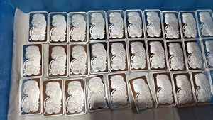 Barre d'or plaquée or véritable Suisse Lady, en cuivre pur, modèle PAMP Lady Fortuna, 41/24 mm - Product Image 5