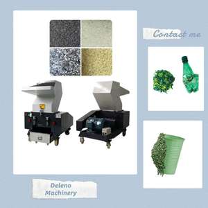 Broyeur de plastique motorisé pour matériaux PP/PE/PET, machine de broyage de plastique, broyeur de plastique - Product Image 1