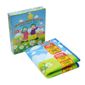 Sajadah Character Rug Kids Rug Educacional Oração Mat Gift Kit Design Crianças Ensino Interativo Viagem Muçulmano