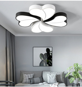 Plafonnier led au design industriel moderne, <span class=keywords><strong>luminaire</strong></span> décoratif de plafond, idéal pour un salon, une chambre à coucher - Product Image 3