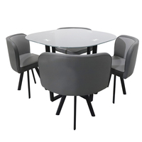 Table de salle à manger moderne simple et solide pour petite maison nordique table de salle à manger extensible en bois table et chaise rondes chinoises