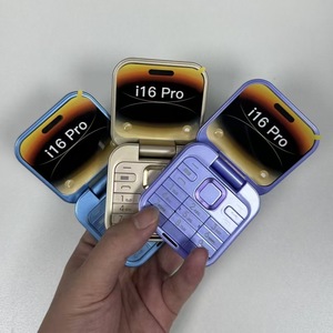 Mini Flip 2G GSM Dual SIM Gaming Mobiele Telefoon Duitse Ondersteuning HD LCD Scherm 48MP Camera - Product Image 6