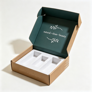 Boîte d'emballage rigide en carton ondulé E Flute 400 g/m² pour produits de soin et shampoings, avec logo personnalisé, en matériaux recyclés, prix usine, vente en gros - Product Image 3