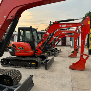 Mini Excavadora Usada Original de Japón, Kubota KX161, Mini Excavadora de Cadenas Fabricada en Japón, para Uso Agrícola y Doméstico, Excelente Estado - Product Image 3