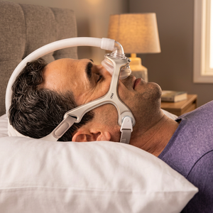 Mascarilla Nasal Wisp con Marco de Tela para CPAP, Desechable y Reutilizable, Diseño Minimalista, Ajuste Cómodo para Dormir de Lado - Product Image 3