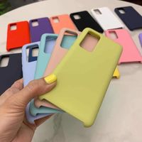 Coque de téléphone en Silicone liquide arc-en-ciel pour Xiaomi Redmi 9 9A 9C 9T 9Pro rwer K30s