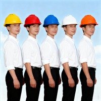 Casque de sécurité renforcé respirant pour chantier de construction en extérieur, casque de travail