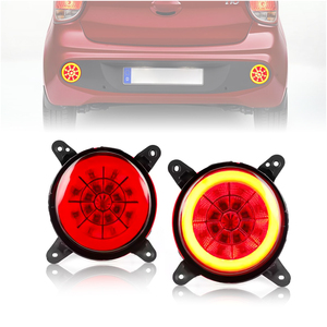 Nouveaux feux de pare-chocs arrière Wenye pour Europe I10 Grand (2008-2010) Rouge 12V 72W avec garantie de 2 ans - Product Image 1