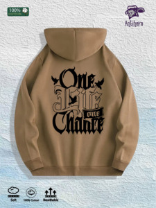 Sudadera con Capucha con Estampado <span class=keywords><strong>One</strong></span> Life <span class=keywords><strong>One</strong></span> <span class=keywords><strong>Chance</strong></span>, 100% Algodón, Almacén de EE. UU., 7 Colores - Product Image 5