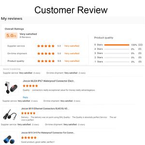 מחבר תלת כיווני Jnicon M19 מנעול דחיפה Ip67 עמיד למים סוג T מחבר כבל חוט חשמלי מחבר 20A תקע חשמל - Product Image 3