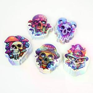 Yansıtıcı Holografik Kesimli Özel Etiketler Toplu Rulo Vinil Su Geçirmez Çevre Dostu Logo Anime Çocuklar Dizüstü Bilgisayar Telefon Araba Çıkartması - Product Image 1