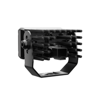 Feux LED combinés de 3 pouces, faisceau jaune/lentille transparente, IP68, tout-terrain, 12V 24V, feux de rallye LED pour 4x4, camion, VTT, UTV, SUV