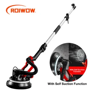 Industrial 900W Electric Power Drywall Sander Tool LED Vacuum 225mm Electric Sander Wall Surface Putty Giraffe Sanding Machine