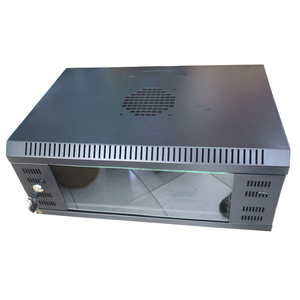 <span class=keywords><strong>ตู้</strong></span>แร็คติดผนังขนาดเล็ก 19 นิ้ว สำหรับงานโทรคมนาคมและข้อมูล พร้อมประตูกระจก <span class=keywords><strong>ขนาด</strong></span> 4U 6U 9U 12U สำหรับติดตั้งบนผนัง - Product Image 4