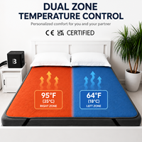 Système de lit intelligent OEM ODM à huit zones de refroidissement et de chauffage à base d'eau pour lit double