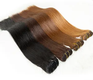 Nguyên chồn Trinh Nữ Việt Nam tóc nguyên bó bán buôn nguyên liệu Đông Nam Á cambodian đôi rút ra bó tóc