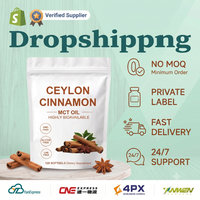 Fournisseur de produits : Emballage personnalisé, dropshipping, Cannelle de Ceylan non-OGM, 120 gélules molles, compatible Keto, soutien articulaire, compléments alimentaires