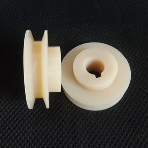 Nylon Bearing <b>Pulleys</b> 100mm Diameter 60mm Shaft High Strength For I Beam Use - Product Image 2