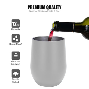 Taza Térmica Personalizada de 12 oz, Doble Pared, de Acero Inoxidable, Aislada, para Café, con Tapa, al por Mayor - Product Image 4