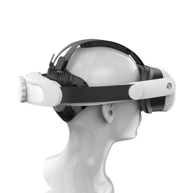 Compatible with MetaQuest 2/3/3s VR Accessories Adjustable Elite Strap Support and Gaming Immersion Headset Strap