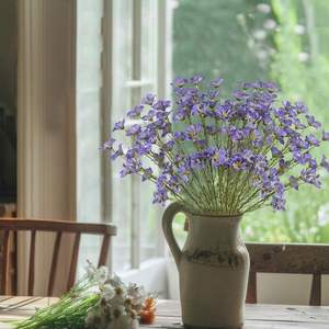 Hot Sale Handmade Artificial Long Snow Willow Branch White Flowers Stem Greenery Plants Home Wedding Graduation Floral - Product Image 3