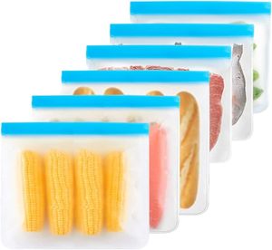 Silicone Food <b>Bag</b> <b>Compressed</b> Space Saver Space Saving Travel CompressionBags Leakproof Peva Reusable Freezer <b>Bags</b> - Product Image 3