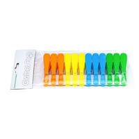 Pince de suspension en plastique multicolore de qualité supérieure, écologique, pour rideaux, cordons et pinces à linge, vente en gros