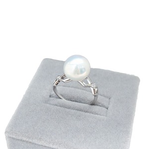 Base para Anillo de Plata S925, Accesorios para Perlas DIY, Anillo de Moda con Cuentas Redondas de 9-13 mm, Soporte para Joyería-10448 - Product Image 5
